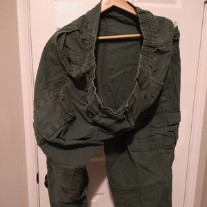 Green Cargo Pants